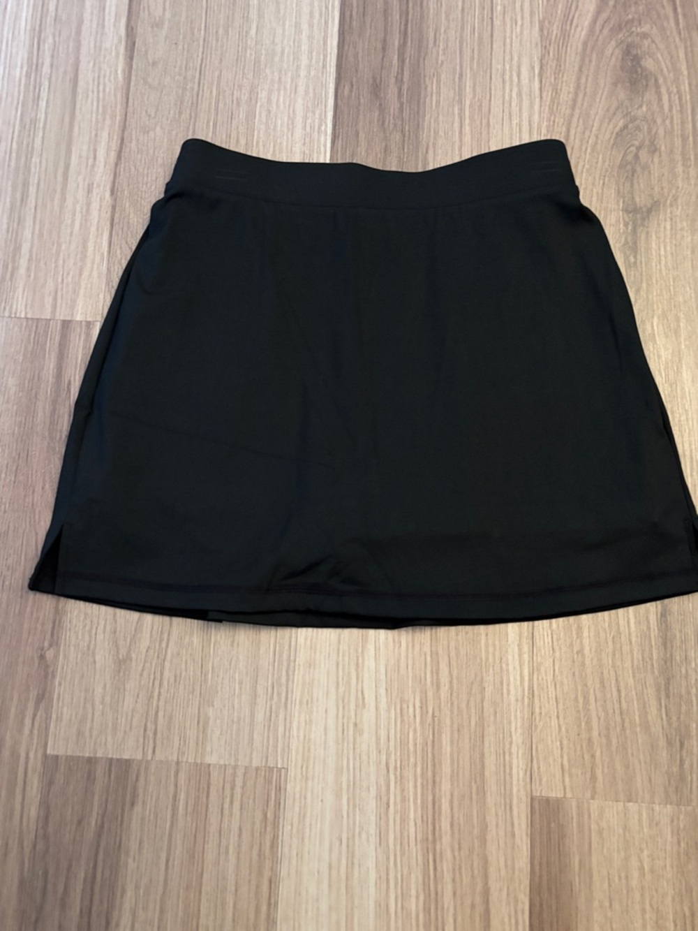 Women's Black Active Skort - Classic Performance Skirt